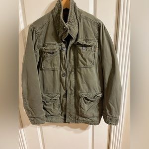 Men’s Large Hollister lined coat